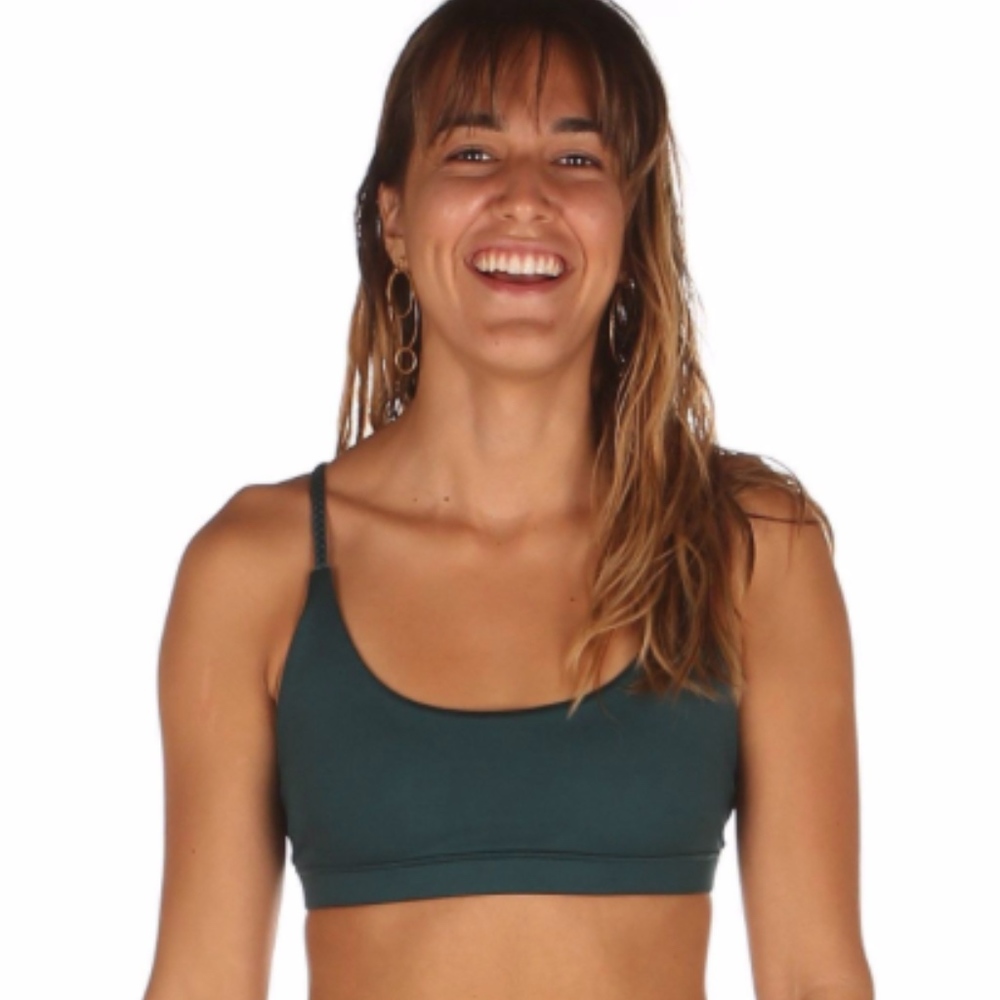 Mika Yoga Wear Alma Top - Lagoon
